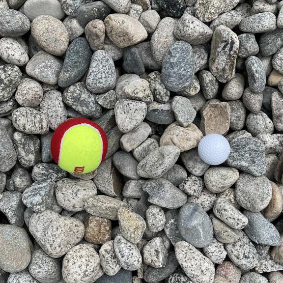 Colorado River Rock Salt & Pepper 1" - 2"